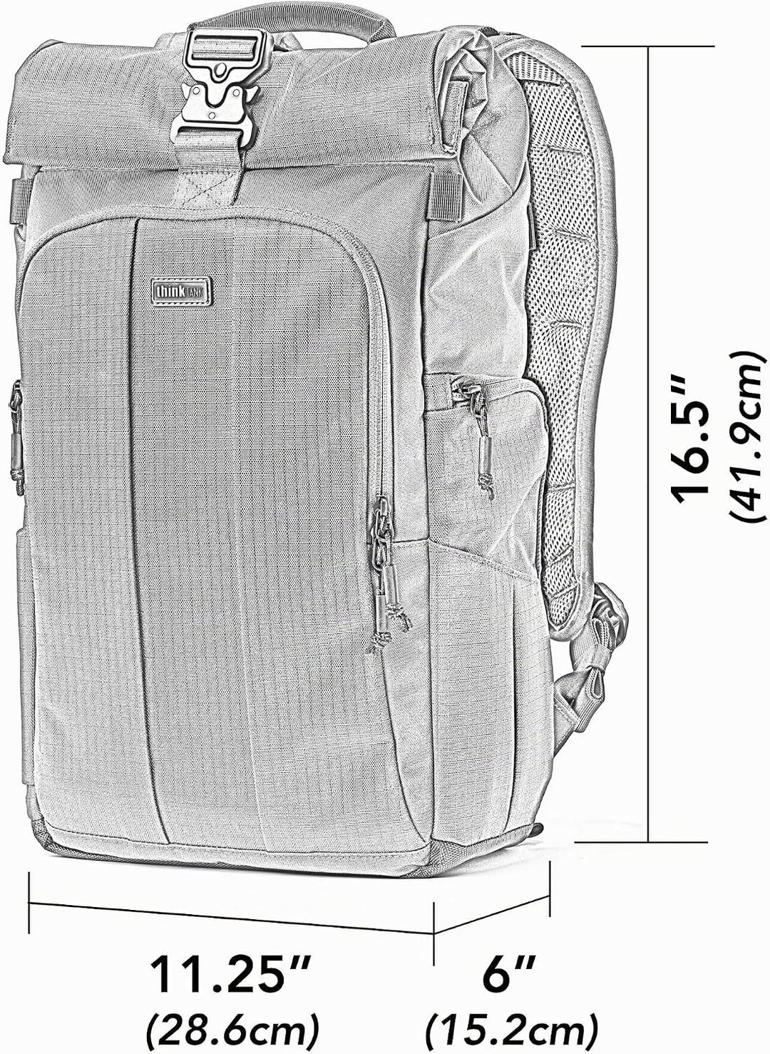 Think Tank - FocusPoint - Camera Backpack Asphalt Black 22L, Asphalt Black 22L