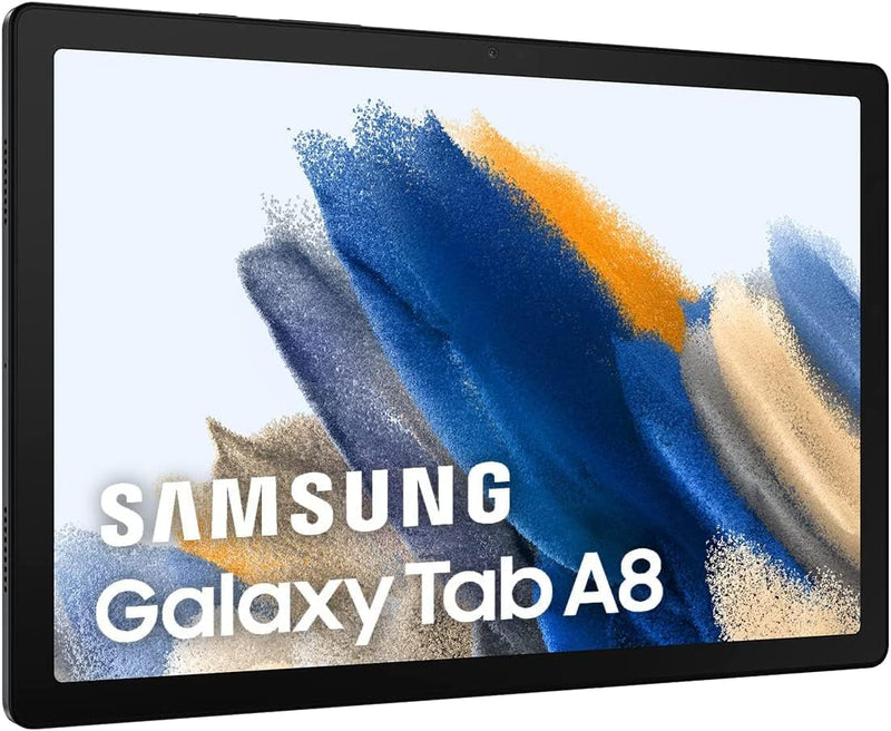 Samsung - Galaxy Tab A8 Tablet 25,6 cm (10,5 Zoll) 128 GB Android Farbe Silber (spanische Version) (