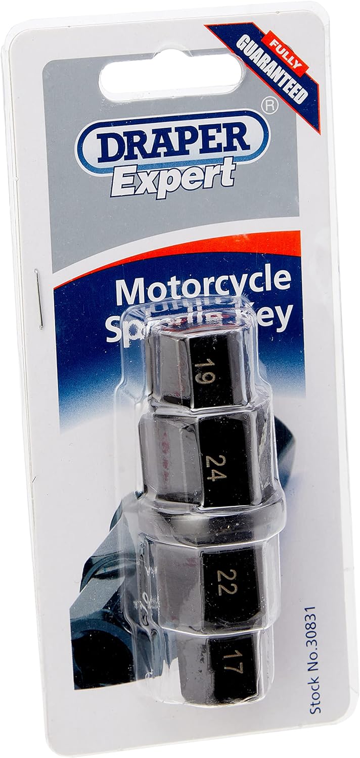 Draper 30831 Expert Motorrad Drehschlüssel 17/19/22/24 mm