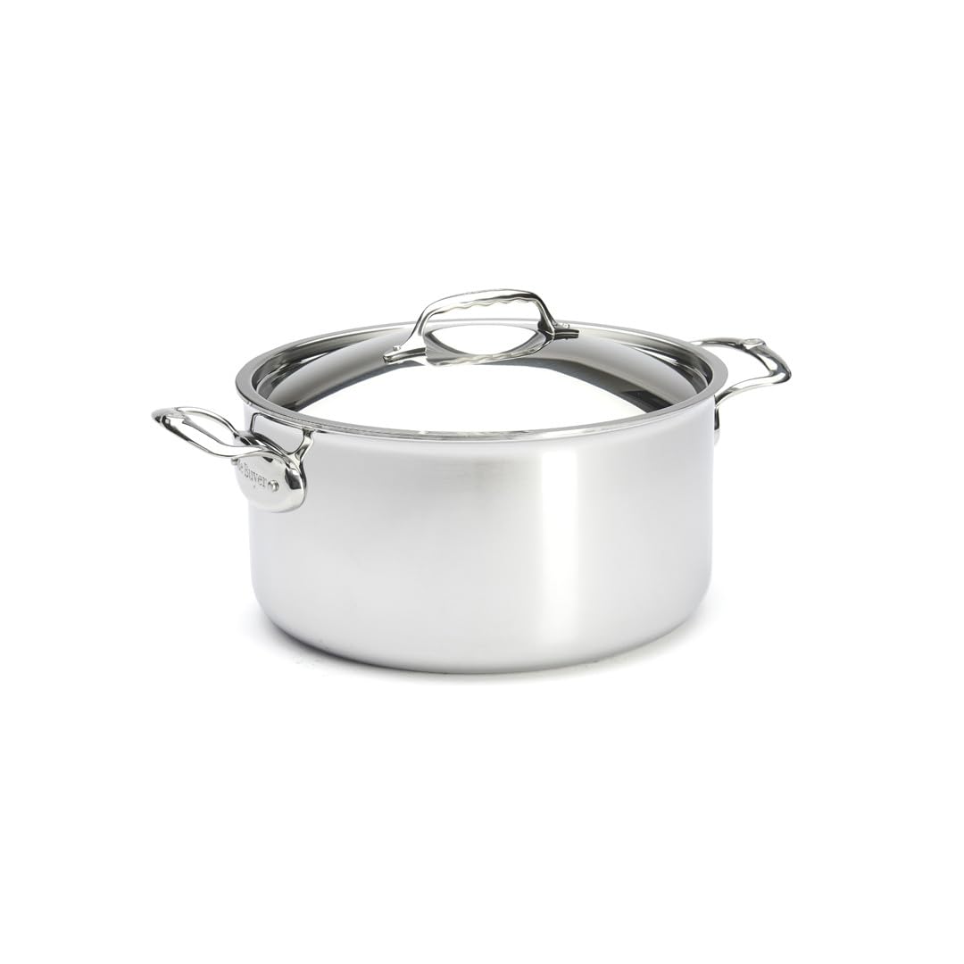 DE BUYER 1830 Affinity Serie 3742.28 Koch-/ Bratentopf mit Deckel Ø 28 cm 8,6 Ltr Edelstahl