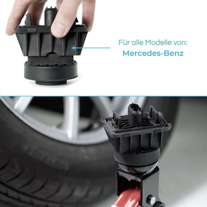 PLANGER® - Wagenheber Gummiauflage (für Mercedes-Benz) - DAIMND PAD - für Rangierwagenheber - Schütz