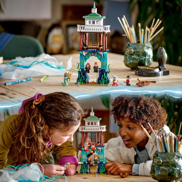 LEGO 76420 Harry Potter Trimagisches Turnier: Der Schwarze See, Feuerkelch Spielzeug für Kinder, Jun