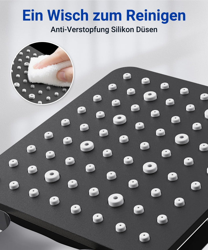 Newentor Duschkopf mit Schlauch, Duschbrause mit Schlauch, Duschschlauch mit Duschkopf, Handbrause D