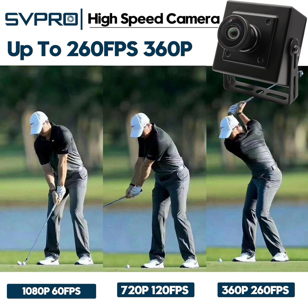 Svpro High Speed USB Kamera für Computer 1080P 60fps,720P 120fps,360P 260fps Machine Vision Industri