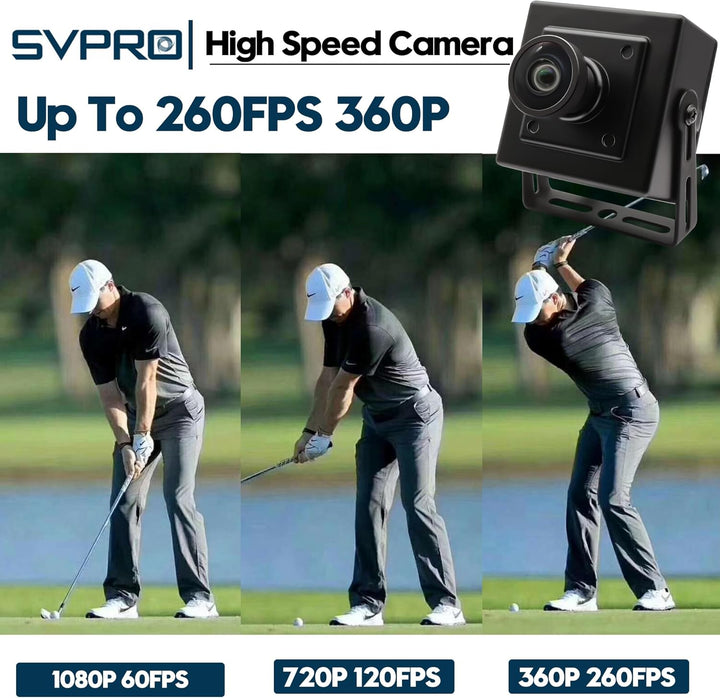 Svpro High Speed USB Kamera für Computer 1080P 60fps,720P 120fps,360P 260fps Machine Vision Industri