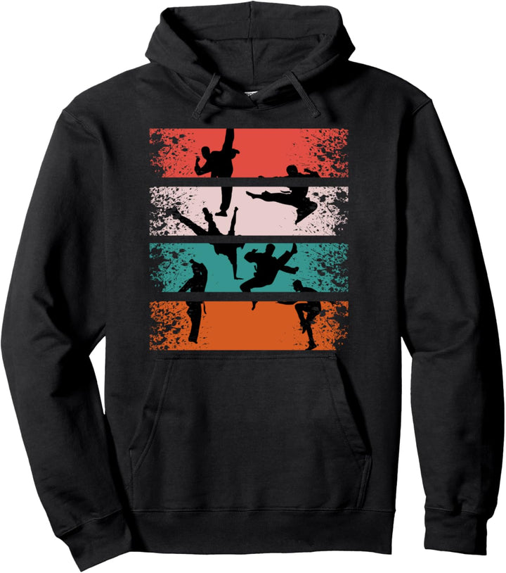 Capoeira Retro Vintage Capoeirista Brasilien Kampftanz Gingo Pullover Hoodie