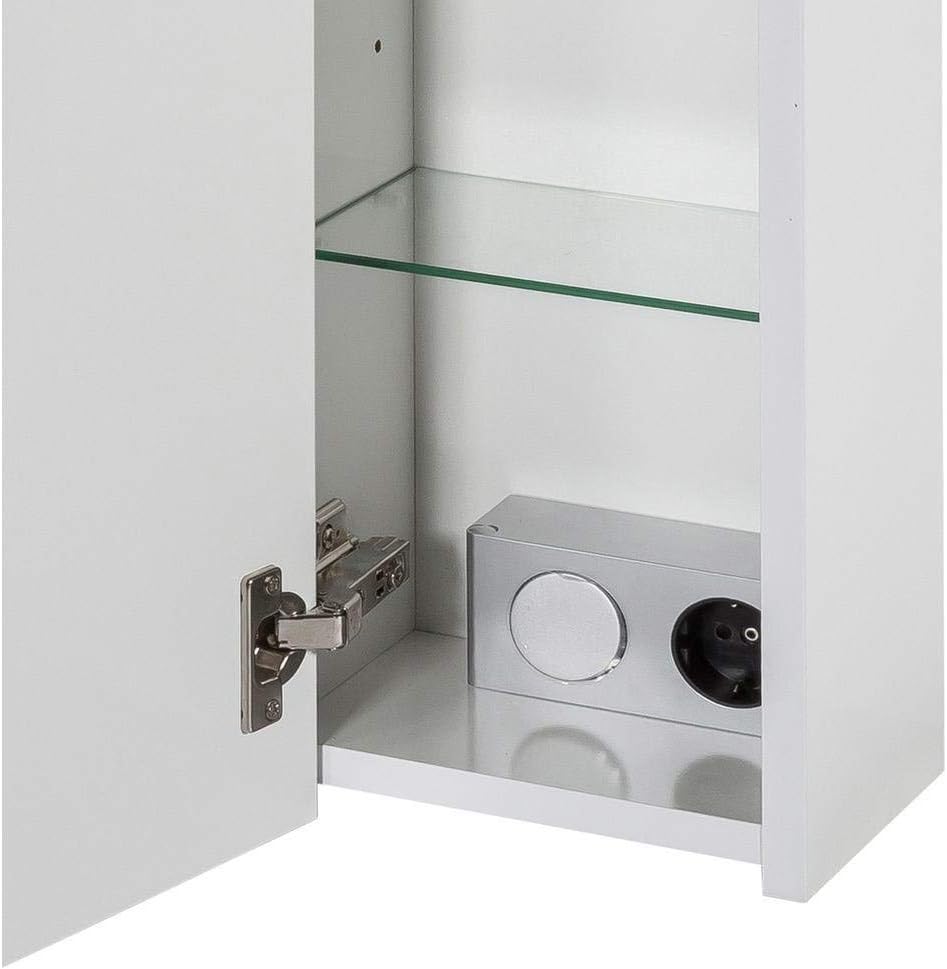 Schildmeyer Spiegelschrank »Verona LED«, Breite 70 cm 70 cm LED, 70 cm LED