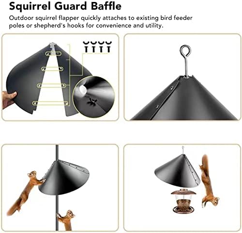 Eichhörnchen Schallwand 2 Stück Eichhörnchen Klappe universelle Eichhörnchen sichere Schallwand Voge