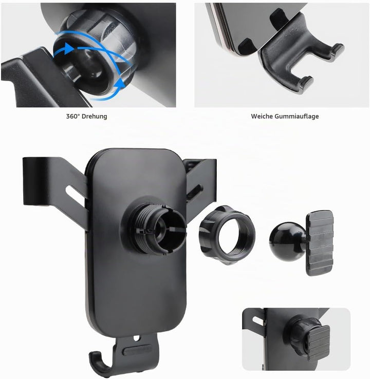 Handyhalterung Auto Handyhalter für X1 2016-2023 X2 2020 2021 2022 2023 Handy Halterung Lüftung 360°