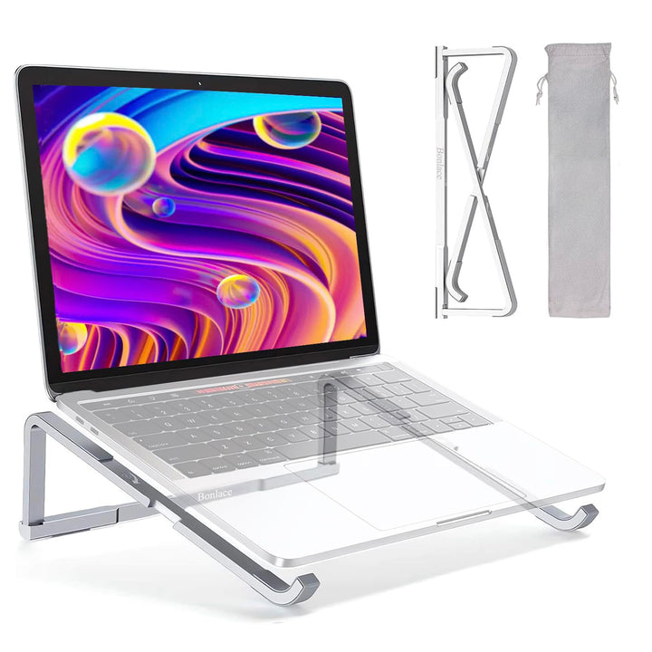 Laptop Ständer Notebook Ständer, Laptopständer Faltbarer Laptop Stand Tragbar aus Aluminiumlegierung
