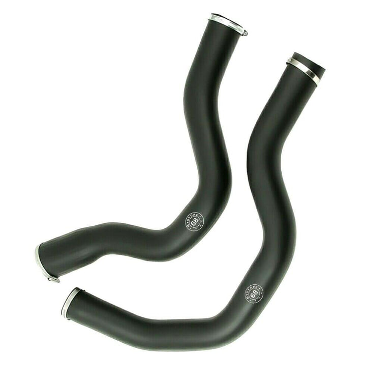 2x Turboschlauch Ladeluftschlauch Kompatibel mit Jeep Liberty Grand Cherokee 2.5 2.8 52079800AA SET