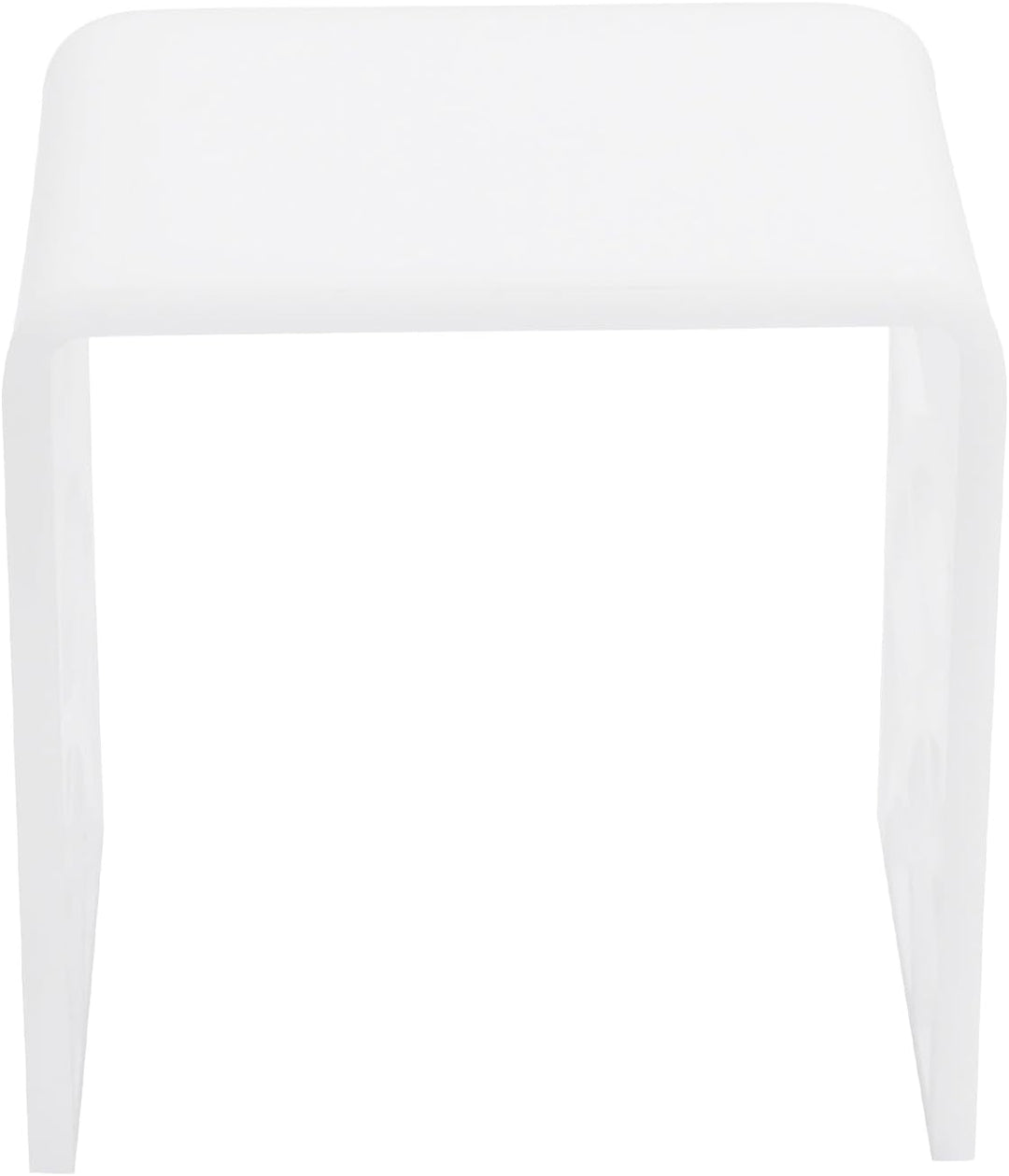 Acryl Sitzhocker Duschhocker Badhocker, U-Förmig Badezimmerhocker für Badezimmer, Eingangsbereich un