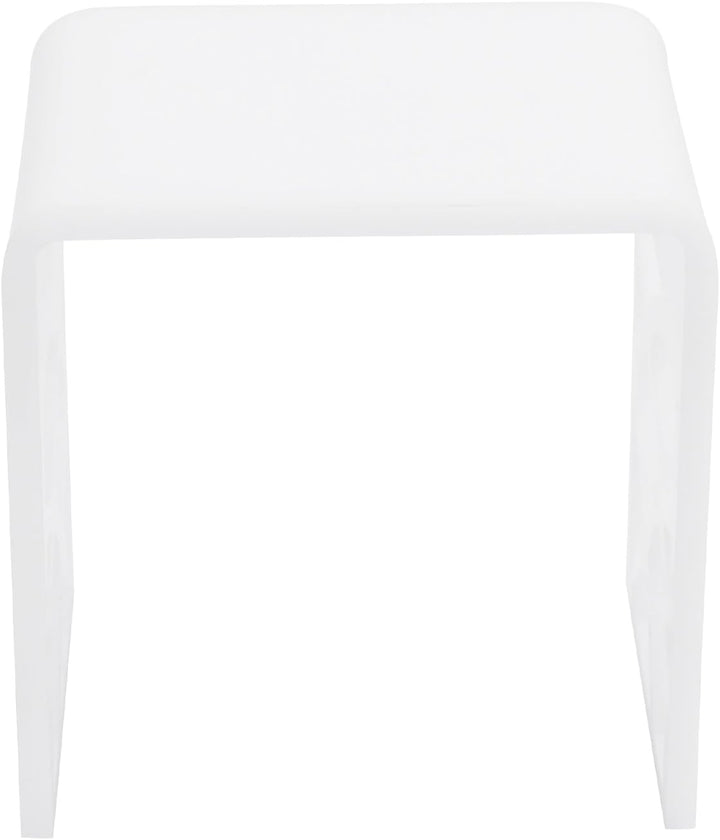 Acryl Sitzhocker Duschhocker Badhocker, U-Förmig Badezimmerhocker für Badezimmer, Eingangsbereich un