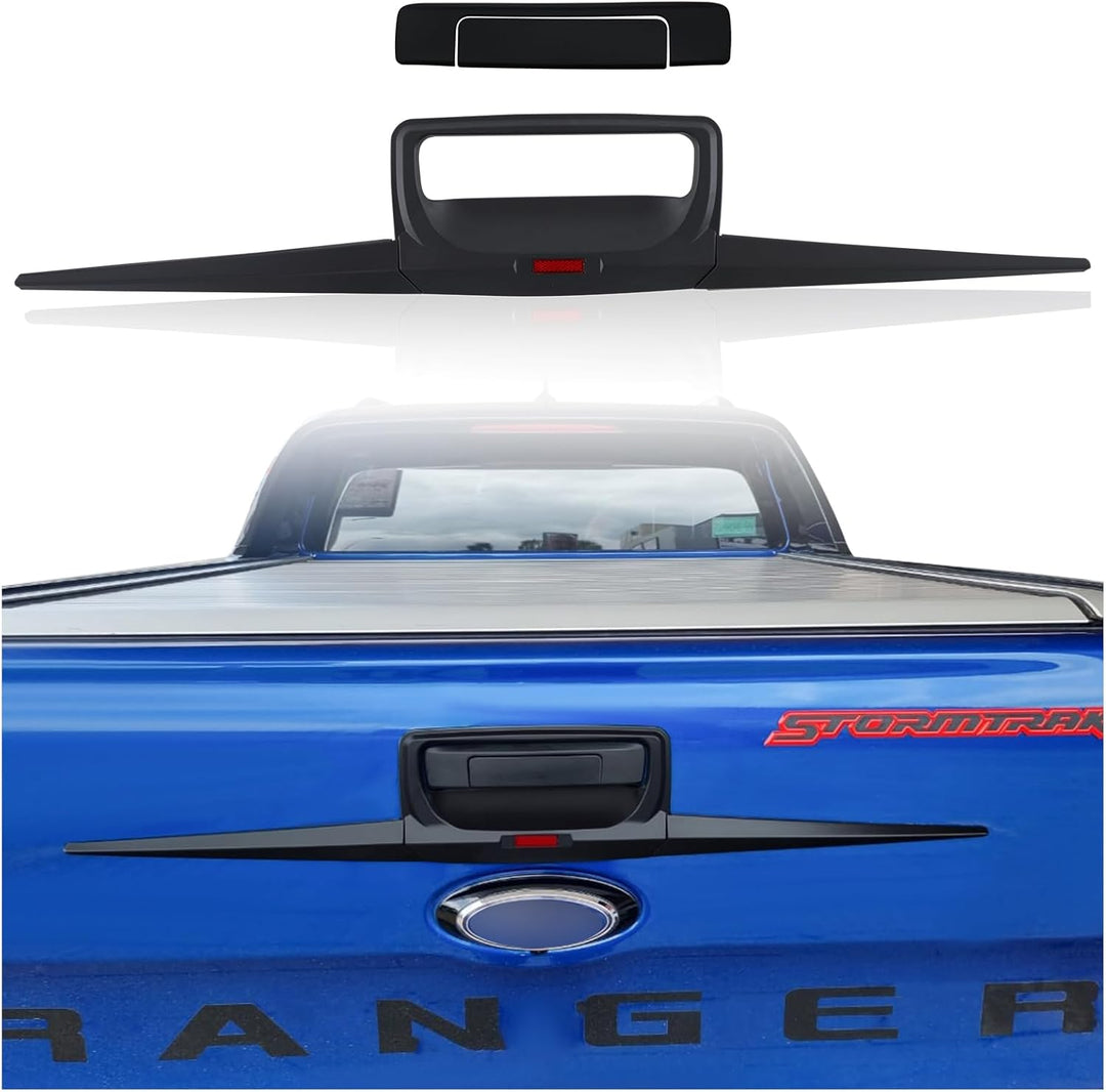 JHCHAN Scheinwerfer und Rücklichtabdeckung für Ford Ranger 2012-2014 Wildtrak XL XLT Limited Tremor