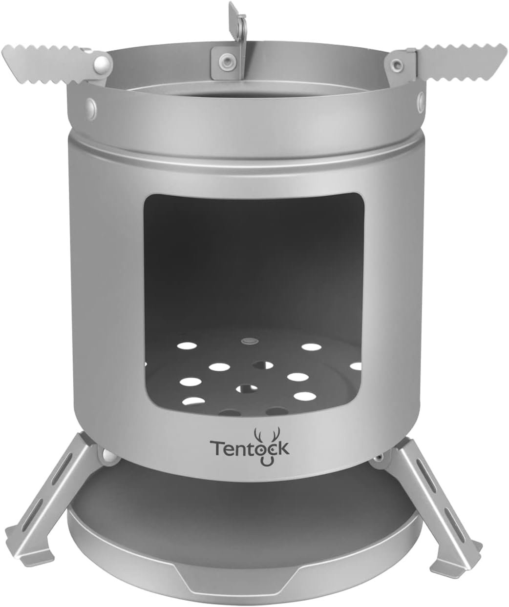 Tentock Outdoor Titan Holzofen Tragbar Campingkocher Holzofen Faltbarer Ultraleichter Herd Holz für