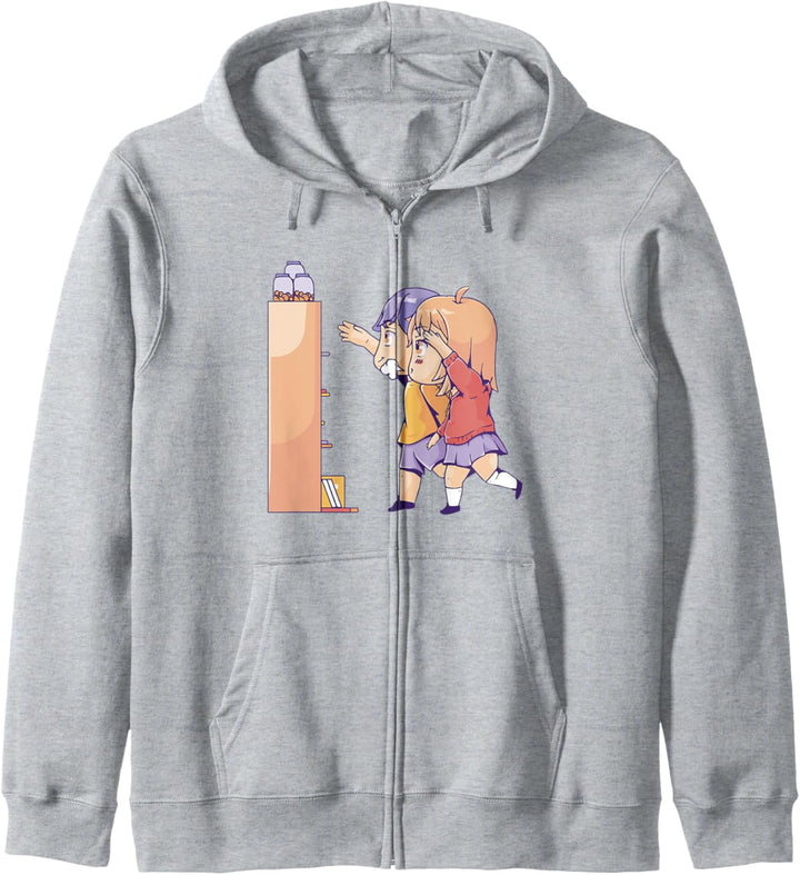 Reaching For Cookies Chibi Kids Anime Kapuzenjacke
