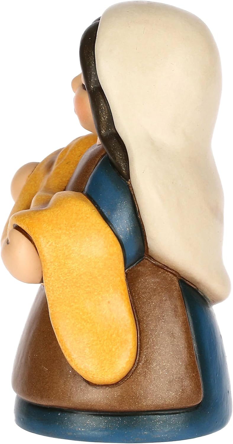 THUN, Blaue Stoffe aus hochwertiger Keramik, Klassische Krippensammlung, Weihnachtskrippenfiguren zu