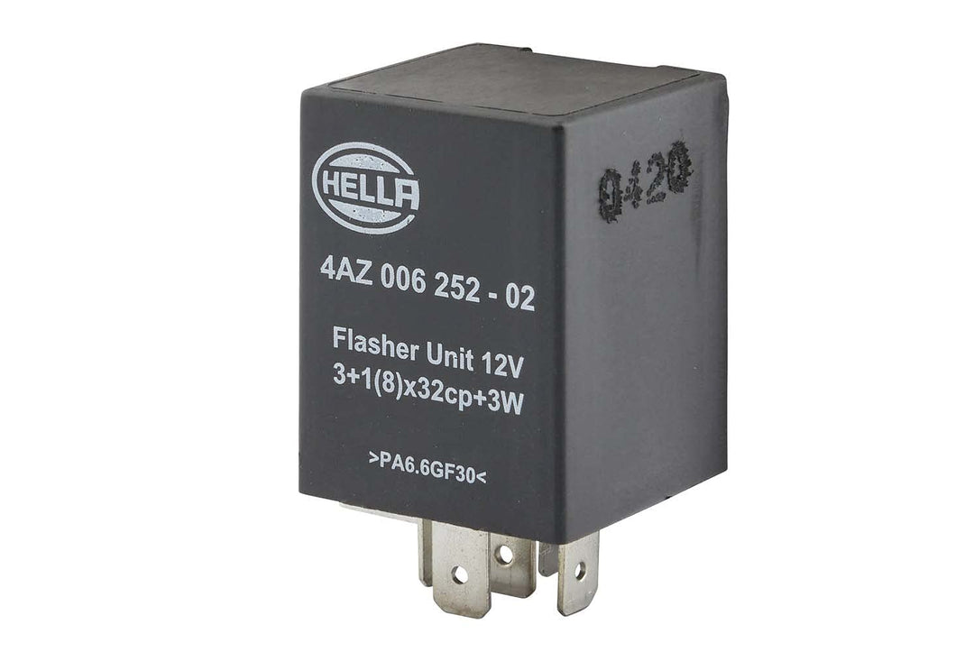 HELLA - Blinkgeber - 12V - 6-polig - Anbau/gesteckt - elektrisch - 4AZ 006 252-027