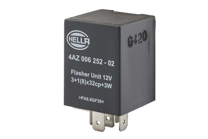 HELLA - Blinkgeber - 12V - 6-polig - Anbau/gesteckt - elektrisch - 4AZ 006 252-027