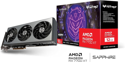 Sapphire Nitro+ AMD Radeon™ RX 7700 XT Gaming OC 12GB GDDR6 Dual HDMI/Dual DP