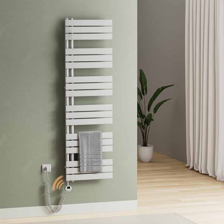 S'AFIELINA Smart WiFi Badheizkörper elektrisch 1599×500mm – Elektrischer Handtuchheizkörper mit Ther