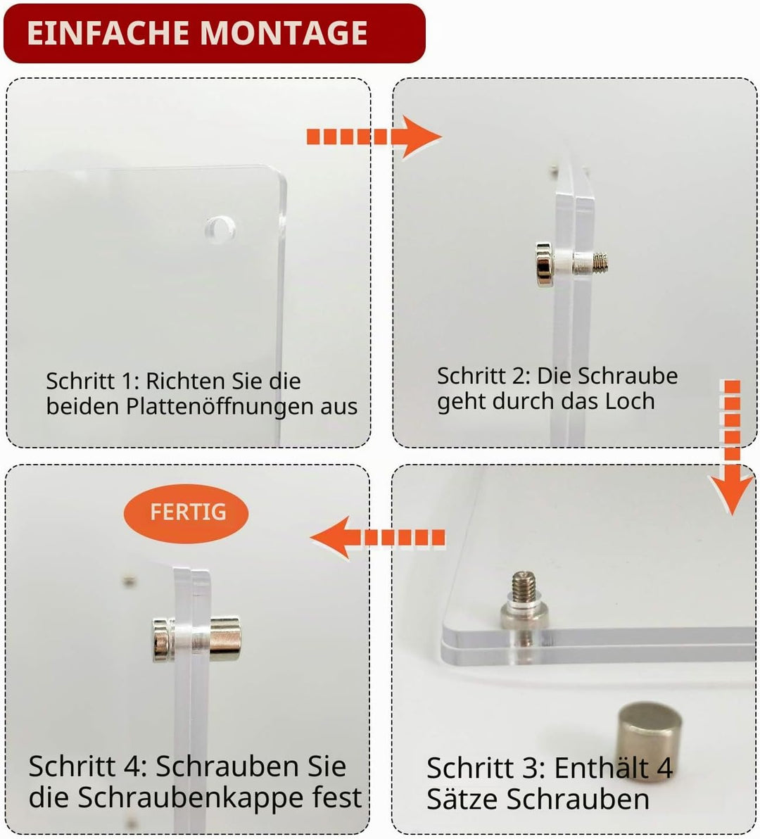 144,8 cm Bilderrahmen für Grab Acryl Outdoor Grab Marker Gedenkstätten Friedhofsdekorationen für Ged