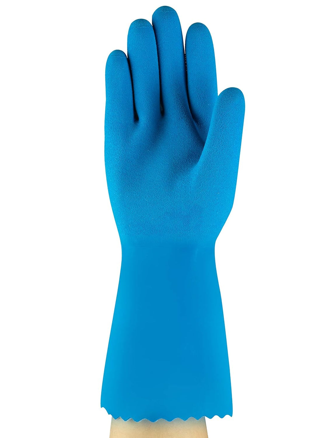Ansell AlphaTec 87-029 Chemikalienschutz-Handschuhe, Chemisch Beständig, Lebensmittelkontakt, Geboge
