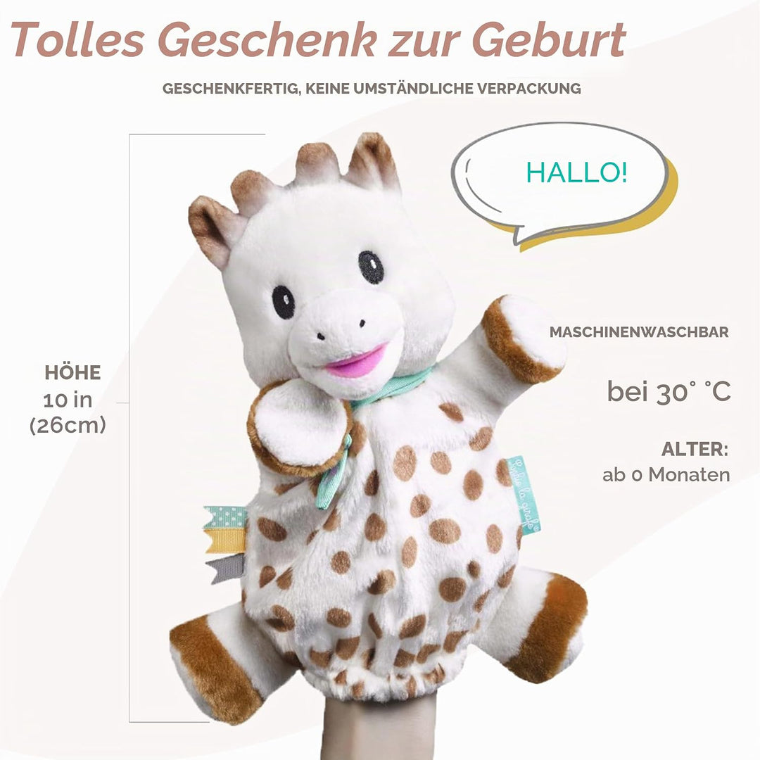 Sophie la Girafe – Ultraweiches Puppen-Schmusetuch, 10334