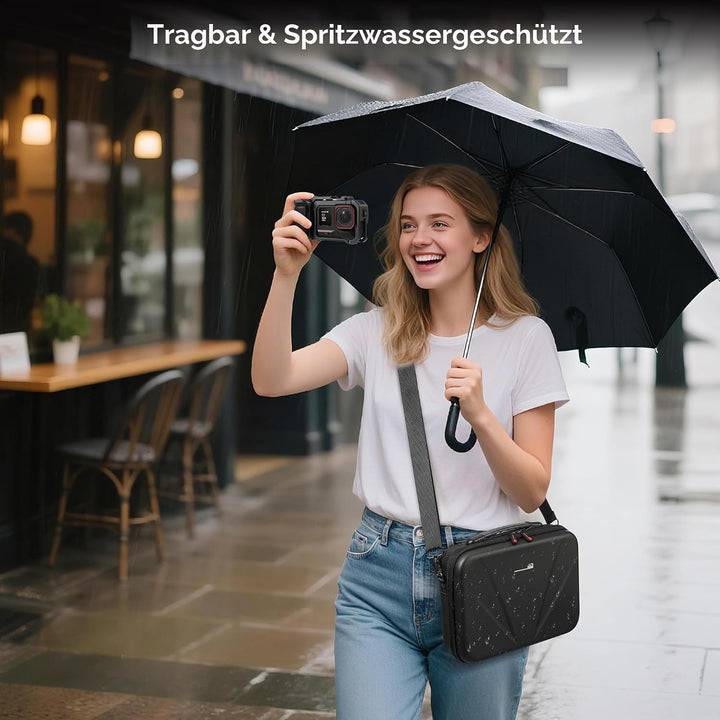 Tragetasche für Insta360 ACE Pro/Ace Pro 2 Xplorer Griff Kit Zubehör Case Aufbewahrung Reisetasche T