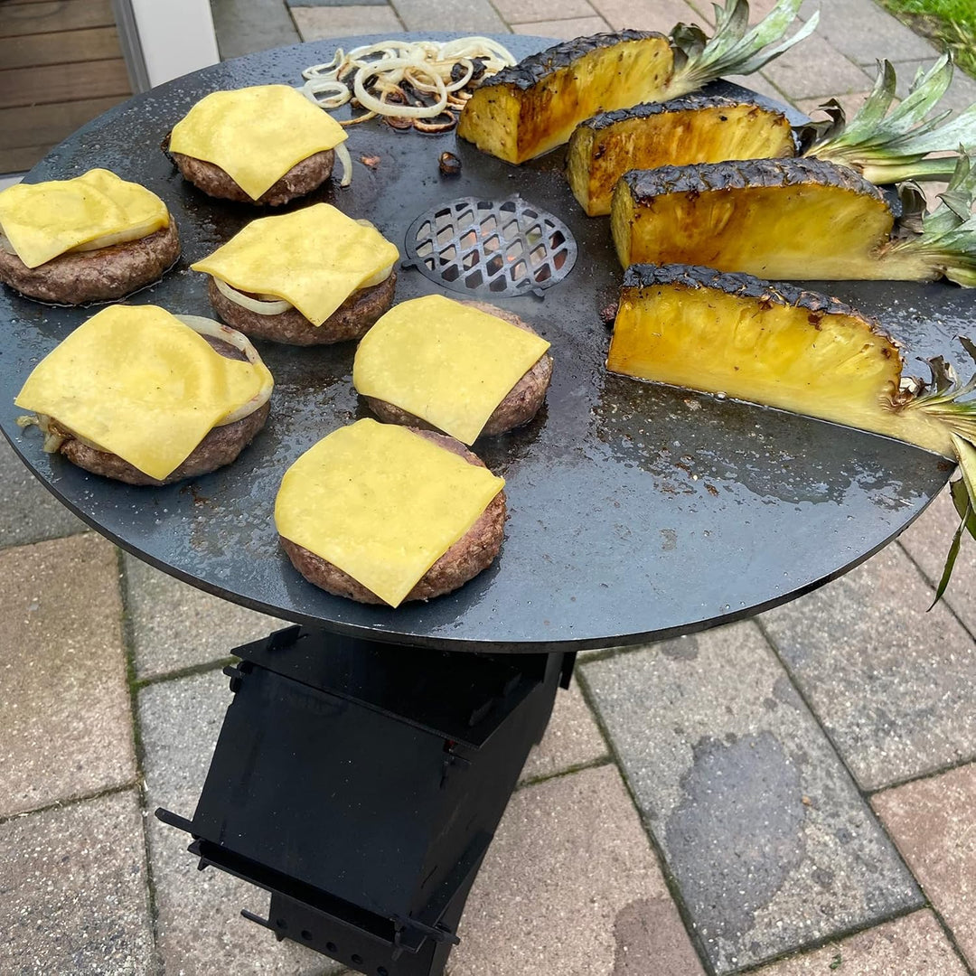 A. Weyck Tools Grilleinsatz Ø 10cm XS für Raketenofen Feuerplatte Grill Einsatz Grillrost #684