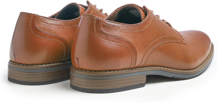 Feversole Men's Classic Dress Marc Herren Anzugschuhe Derby Schnürschuhe Business Schuhe Formale Mod
