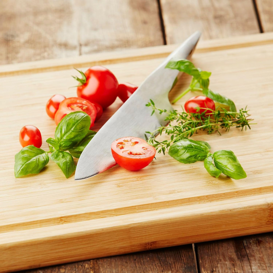 Point-Virgule Schneidebrett mit Saftrille, Fleischbrett mit Saftrille, 51x35,5x3cm 51x35.5x3cm, 51x3