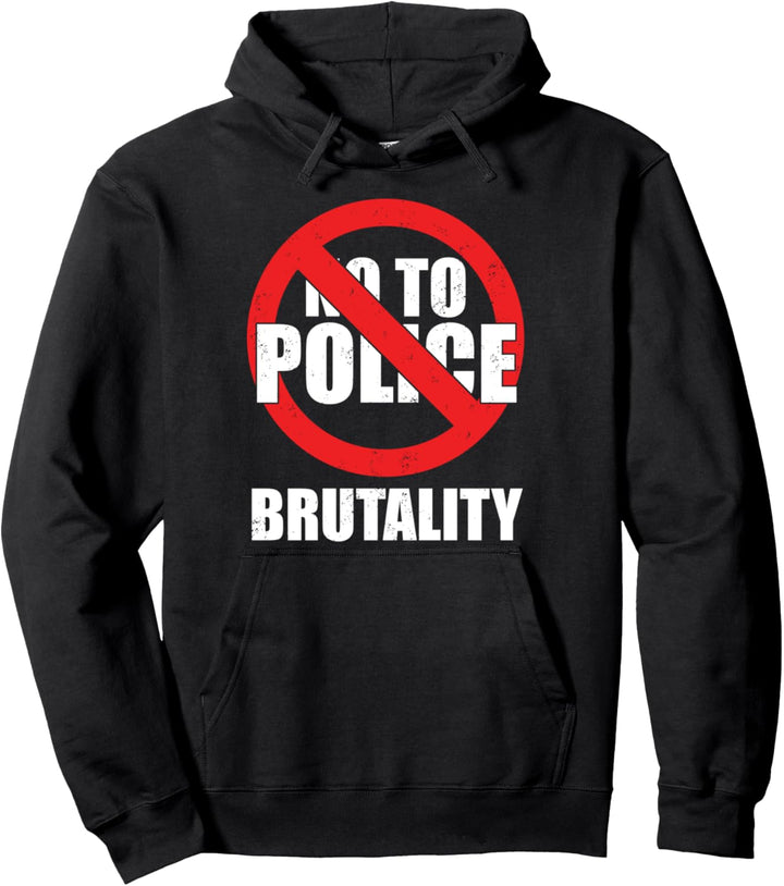 Schwarz Lives Matter Rassengleichheit No To Police Brutality Pullover Hoodie