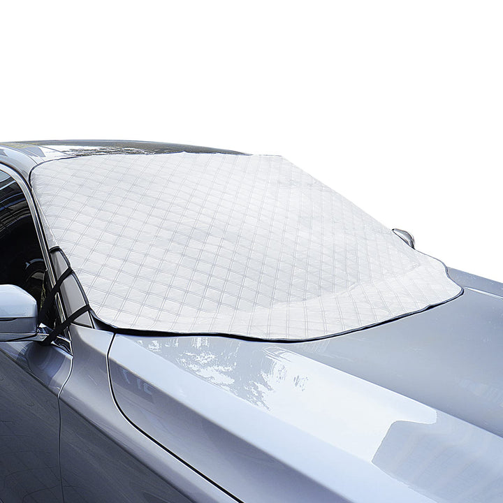 WIN.MAX Frontscheibenabdeckung Auto Scheibenabdeckung Faltbar Sonnenschutz Winter Windschutzscheiben