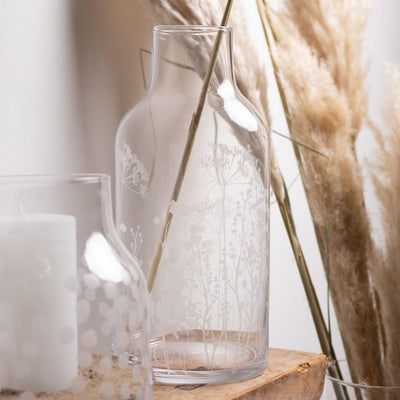 Räder Glasvase Wiesenblumen Höhe 30 cm, Durchmesser 13,5 cm Weiss, Höhe 30 cm, Durchmesser 13,5 cm W