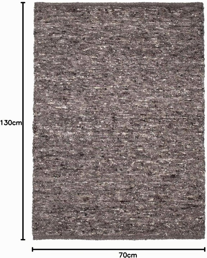 Taracarpet Handweb-Teppich Oslo Wolle im Skandinavischem Landhaus Design Wohnzimmer Esszimmer Schlaf