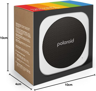 Polaroid P1 Music Player (Black) - Super Portable Wireless Bluetooth Speaker Rechargeable with IPX5