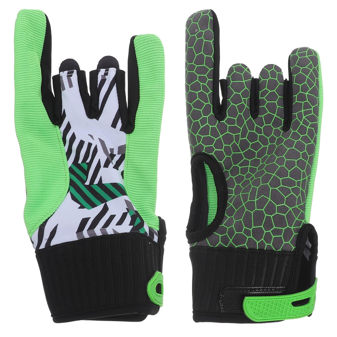 LIOOBO 1 Paar Bowlinghandschuhe mit Fingern Bowling-Stützhandschuh Männer Bowling-Handschuhe Billard