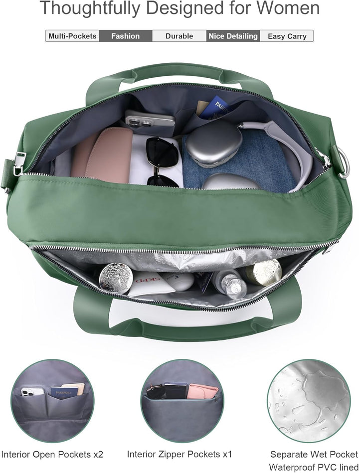19 Zoll Sporttasche Reisetasche für Damen und Herren,wasserdichte Handgepäcktasche,Trainingstasche f