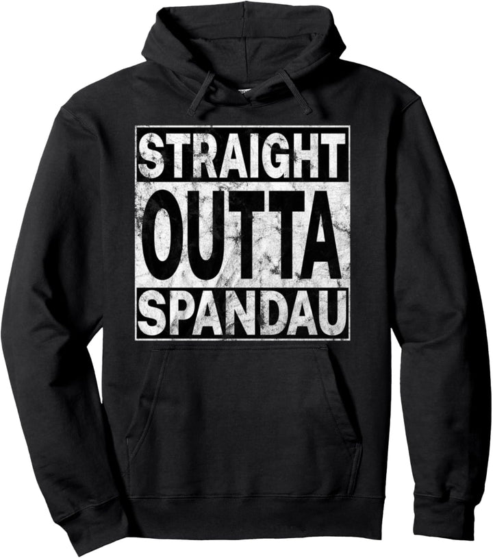Straight Outta Spandau Berlin Pullover Hoodie