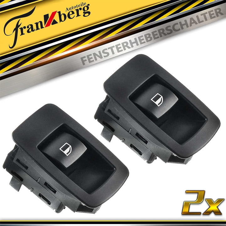 2x Fensterheber Schalter Hinten Links Rechts 3-Polig für 3er E90 E91 316 318 320 323 328 330 335 M3