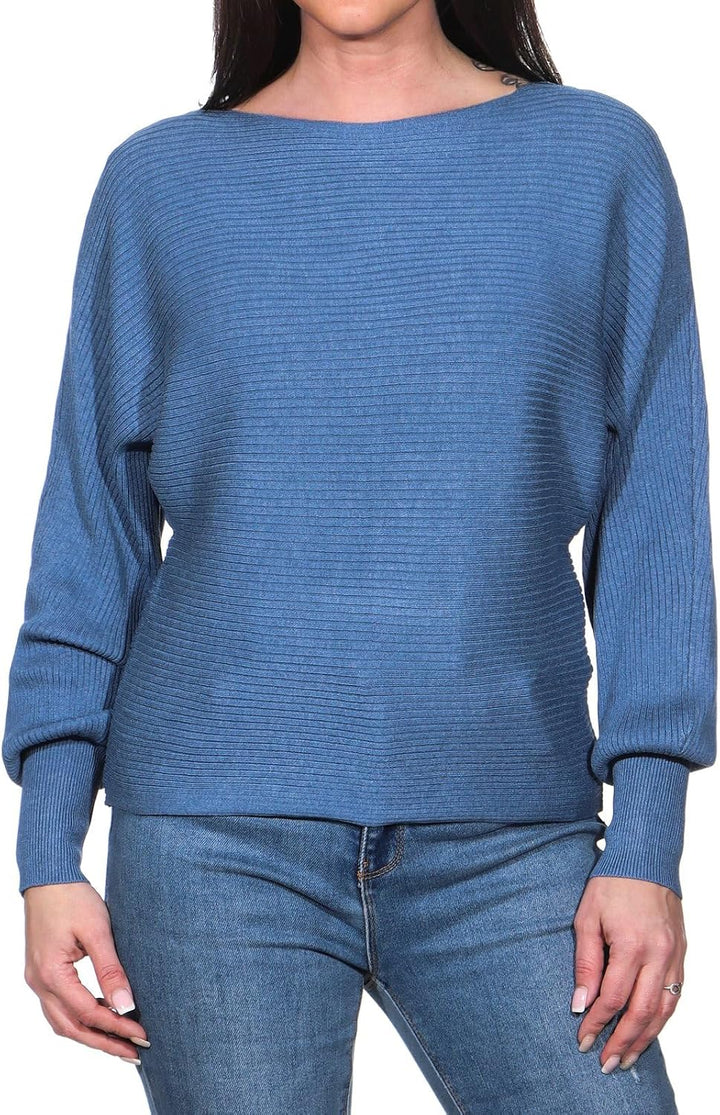 ONLY Women's Onladaline Life L/S Short Pullo KNT Noos Pullover Sweater XS Coronet Blue/Detail:w. Mel