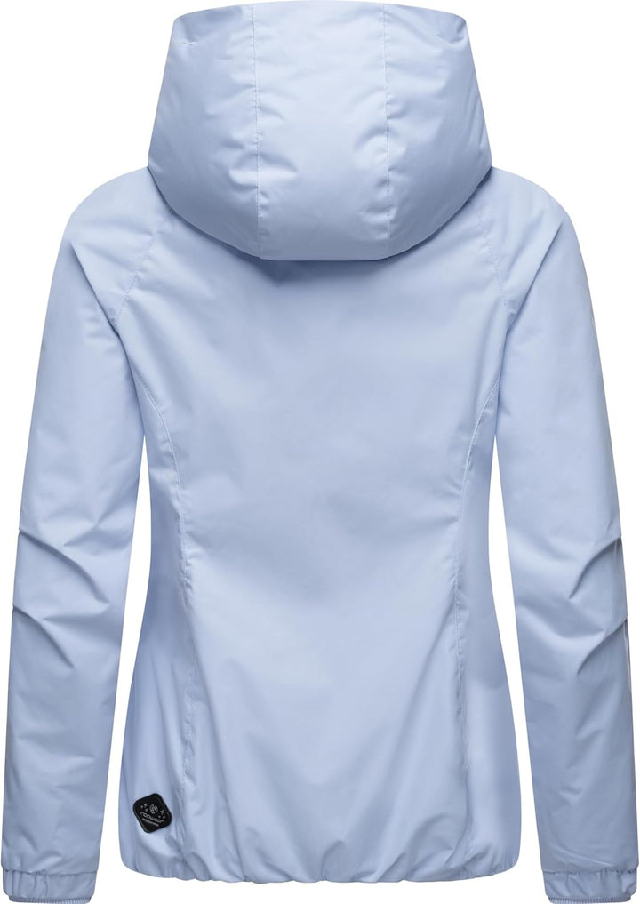 Ragwear Damen Übergangsjacke leichte Jacke kurz mit Kapuze Dizzie XS-6XL S Cloud024, S Cloud024