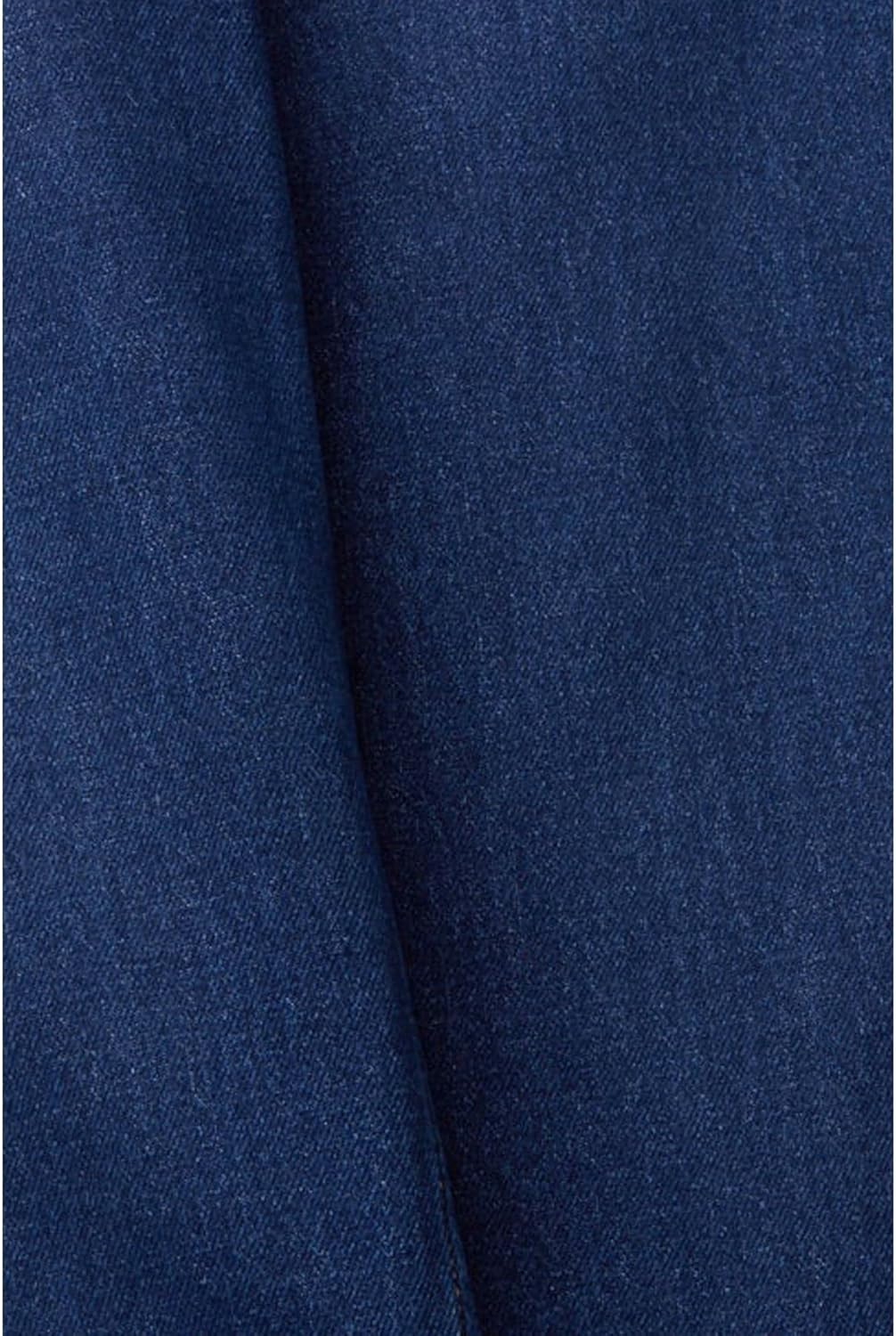 ESPRIT Jeans mit hohem Bund und geradem Beinverlauf 24 Blue Dark Washed, 24 Blue Dark Washed