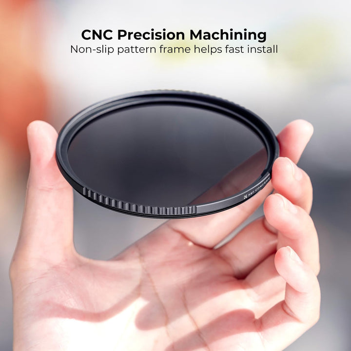 K&F Concept Nano K-Serie Filter Set 46mm UV Filter,Polfilter (CPL),Objektivdeckel& Aufbewahrungstasc