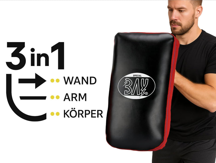 BAY Wand ARM KÖRPER Schlagpolster - 3 in 1 - Modell Wall - ARM - Body Schlagkissen Sandsack Boxsack