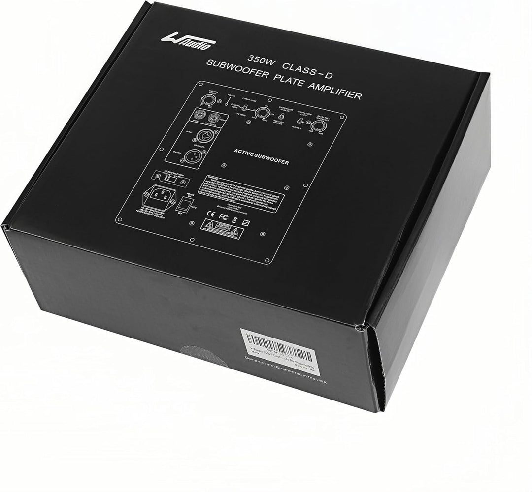 WAudio 350W Class-D Subwoofer-Plattenverstärker – Hochleistungs-Verstärker für Subwoofer