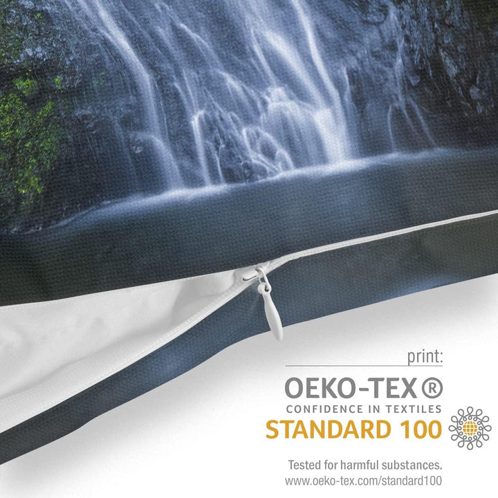 VOID Wasserfall Dschungel Kissenbezug Kissenhülle Sofakissen Kissen Deko Outdoor-Kissen Dekokissen,