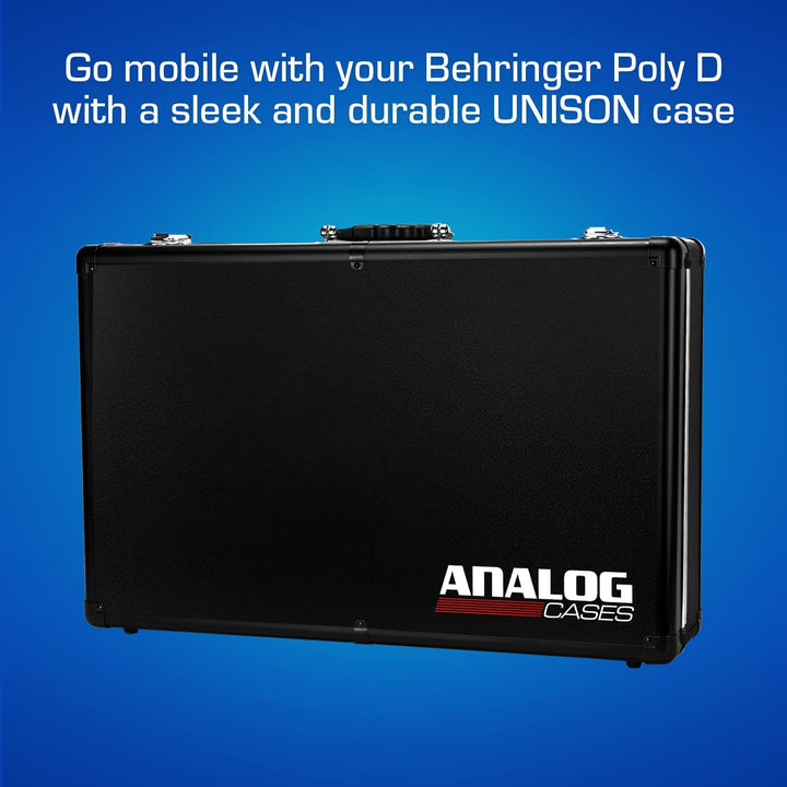 Analog Cases Unison Case für The Behringer Poly D oder gleichartige Synthesizer (Transportkoffer, Ec