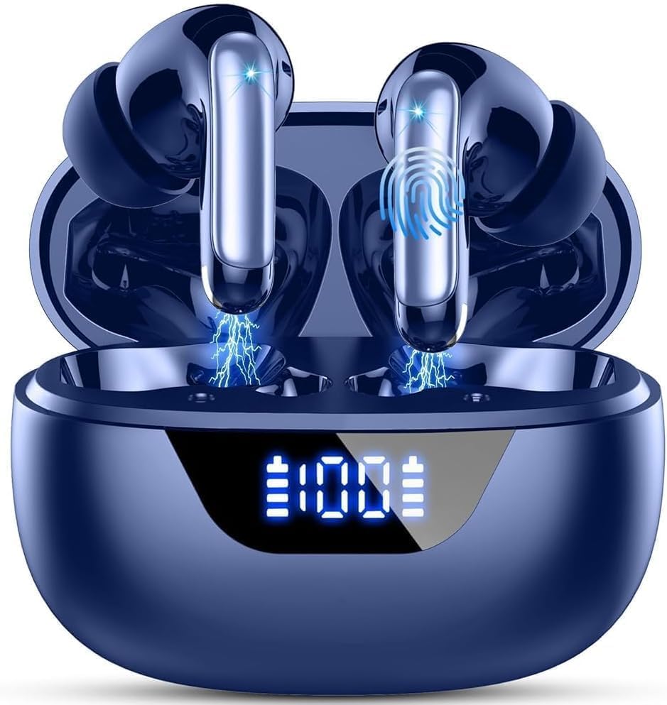 Drsaec Bluetooth Kopfhörer, In Ear Kopfhörer Kabellos Bluetooth 5.4 mit 4 ENC Noise Cancelling Mic,